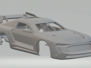 Audi S1 E-Tron Quattro Hoonitron 3D Print Model