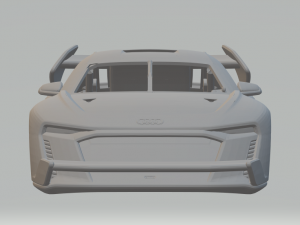 Audi S1 E-Tron Quattro Hoonitron Modello di stampa 3D