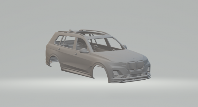 Alpina x7 Modello di stampa 3D .c4d .max .obj .3ds .fbx .stl .blend 