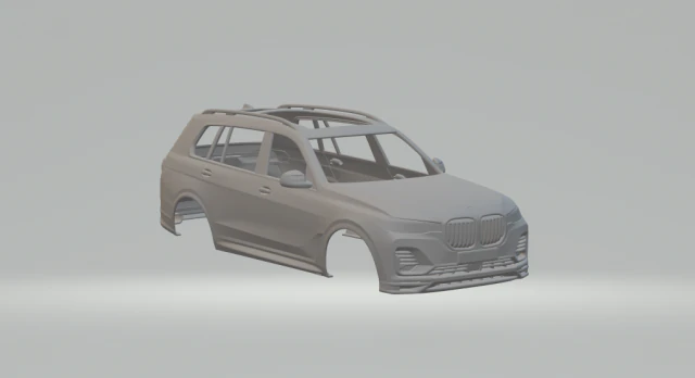 Alpina x7 3D Print Model .c4d .max .obj .3ds .fbx .stl .blend 