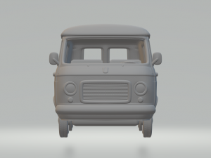 Fiat 238 bus Modello di stampa 3D