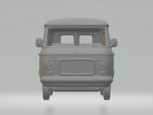 Fiat 238 bus 3D Print Model