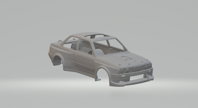 325i drift Modelo de impresión 3D .c4d .max .obj .3ds .fbx .stl .blend 