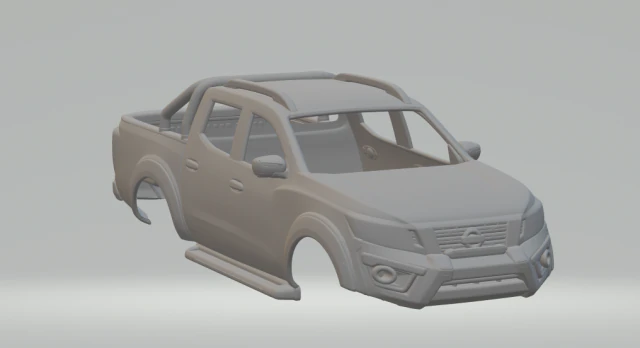 Nissan navara n-trek warrior 2020 3D Print Model .c4d .max .obj .3ds .fbx .stl .blend 