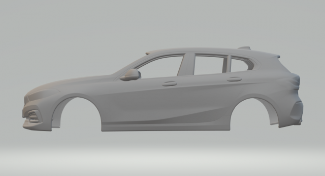3D file BMW 1 Series F40 2020 Printable Body Car 🚗・3D printing
