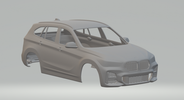 X1 2020 3D 프린트 모델 .c4d .max .obj .3ds .fbx .stl .blend 