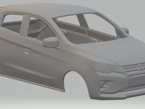 Mitsubishi mirage 2020 Modelo de impresión 3D