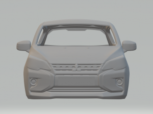 Mitsubishi mirage 2020 Model do druku 3D