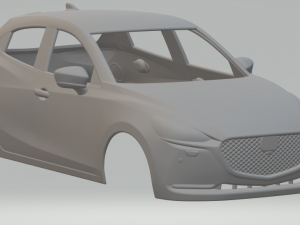 Mazda 2 2020 3D Baskı Modeli