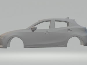 Mazda 2 2020 3D प्रिंट मॉडल