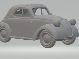 Fiat 500 Mk1 Topolino 1936 kit Modelo de impresión 3D