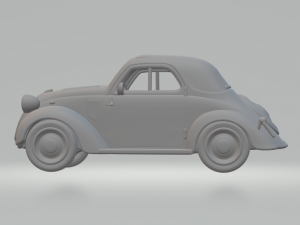 Fiat 500 Mk1 Topolino 1936 kit Modello di stampa 3D