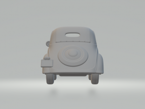Fiat 500 Mk1 Topolino 1936 kit Modello di stampa 3D