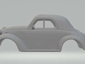 Fiat 500 Mk1 Topolino 1936 3D Print Model