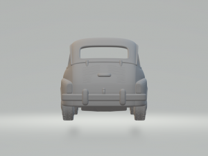 Fiat 500 Mk1 Topolino 1936 3D Принт Модель