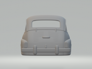 Fiat 500 Mk1 Topolino 1936 3D Print Model