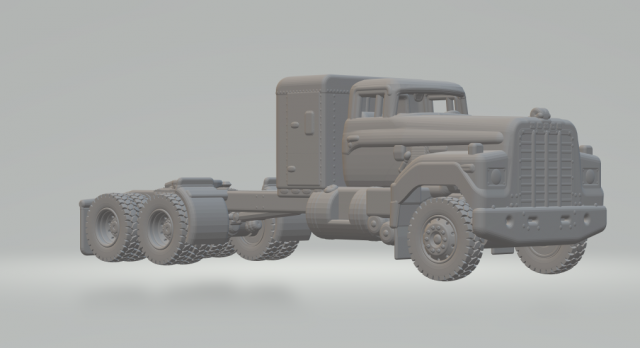 Dodge big horn 3D प्रिंट मॉडल .c4d .max .obj .3ds .fbx .stl .blend 