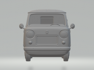 Fiat 600 T 3D Print Model
