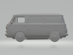 Fiat 600 T 3D Print Model
