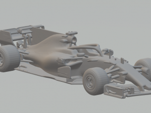 Ferrari sf71h 2018 3D प्रिंट मॉडल