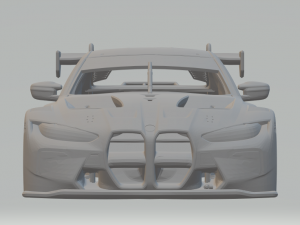 M4 race car Model Cetak 3D