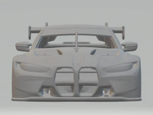 M4 race car 3D Print Model
