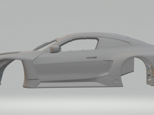 M4 race car Model Cetak 3D