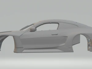 M4 race car 3D Print Model
