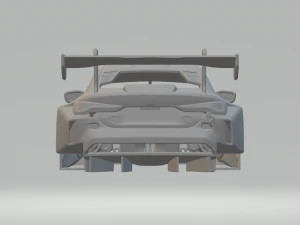 M4 race car 3D Print Model