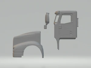 국제 독수리 오두막 3D 프린트 모델