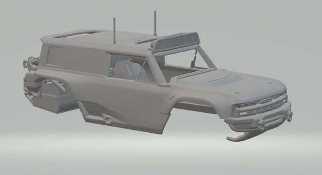 Fordbronco baja 2020 3D Print Model .c4d .max .obj .3ds .fbx .stl .blend 