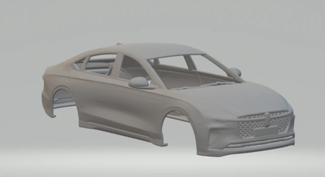 Lincoln Zephyr cn 3D Print Model .c4d .max .obj .3ds .fbx .stl .blend