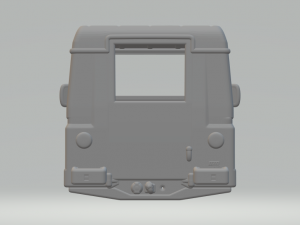 Fiat campagnola 3Dプリントモデル