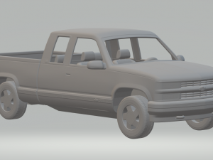 Chevrolet silverado 3D Print Model