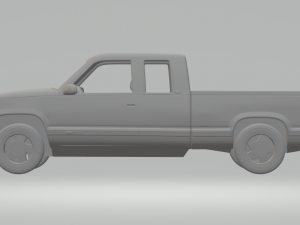 Chevrolet silverado 3D Print Model