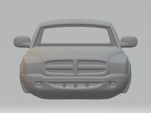 Dodge dakota quadcab 3D 프린트 모델