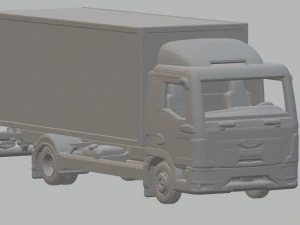 Man tgl BOX TRUCK 3D Print Model