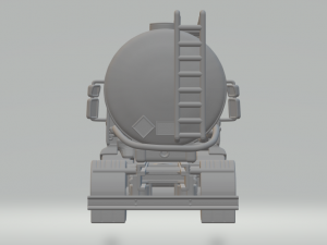 Volvo fl tank Modello di stampa 3D