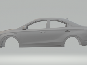 Hyundai reina 3D-Druckmodell