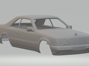 Mercedes benz e class 93 3D Print Model