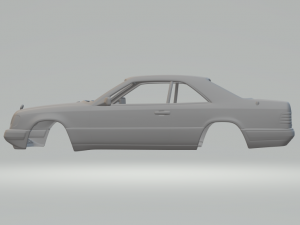 Mercedes benz e class 93 Modèles 3D en vedette