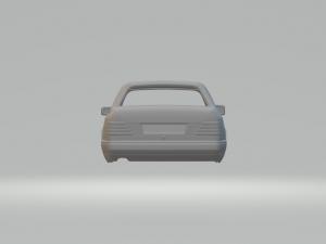 Mercedes benz e class 93 Modèles 3D en vedette