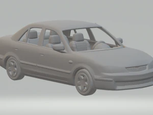 Mazda 323 Limousine 98 Bausatz 3D Druckmodell