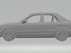 Mazda 323 sedan 98 kit Modello di stampa 3D
