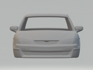 Mazda 323 sedan 98 body 3D Print Model