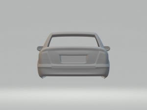 Mazda 323 sedan 98 body 3D Print Model