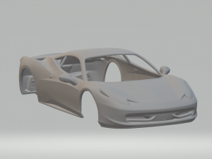 Ferrari 458 3D-Druckmodell
