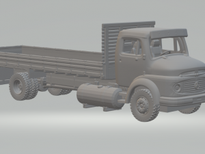 Mercedes 1113 3D Print Model