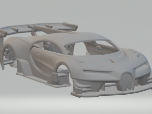 Bugati vision gt 3D Принт Модель