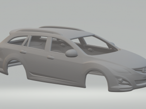 Mazda 6 3D-Druckmodell